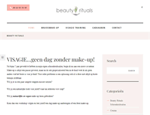 Tablet Screenshot of beautyrituals.nl
